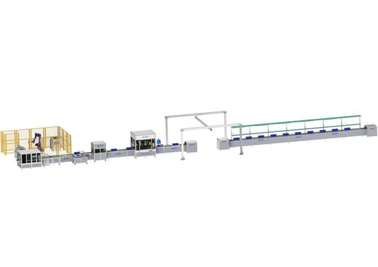 半自动动力电池模组PACK生产线